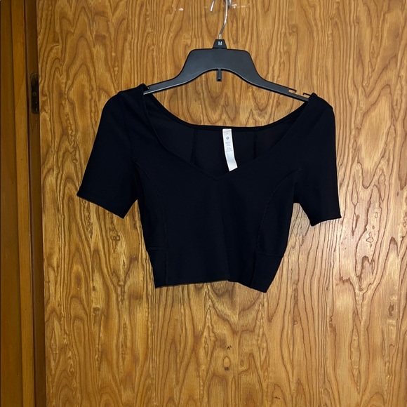 lululemon athletica Tops - lululemon athletica Black Crop Top